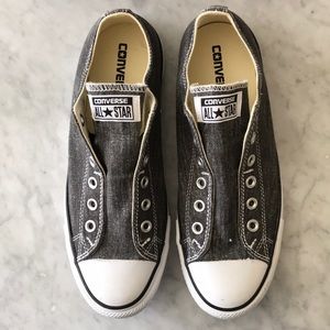 Converse slip-on sneakers, women’s 9.5, men’s 7.5